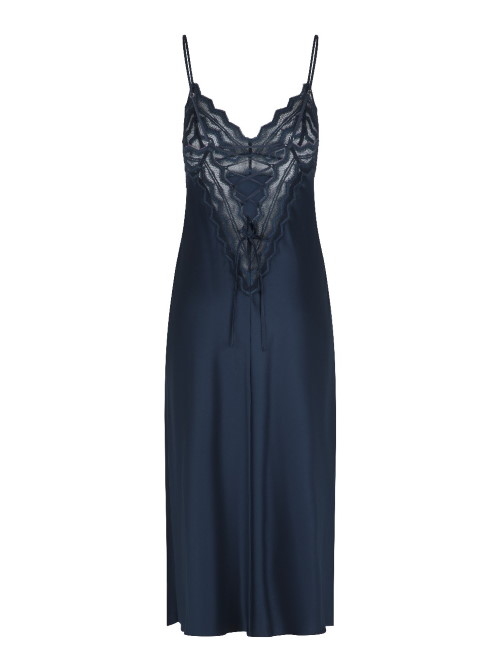 LingaDore Night Midnight Blue navy blue slipdress