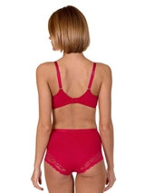Lisca Evelyn red high waist brief