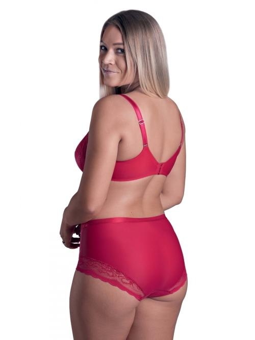 Lisca Evelyn red high waist brief