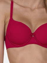 Lisca Evelyn red padded bra