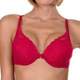 Lisca Evelyn red push up bra