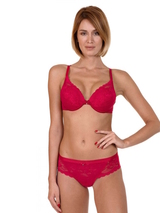 Lisca Evelyn red push up bra