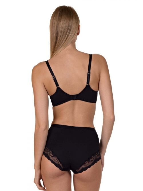 Lisca Evelyn black high waist brief