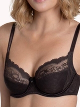 Lisca Evelyn black non-padded bra