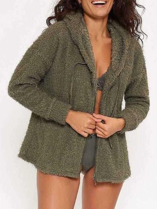 LingaDore Hoody olive green fashion