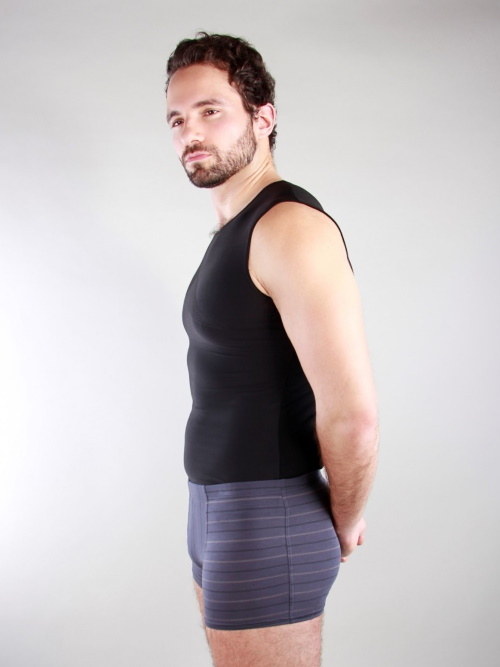 Peter Domenie 031-D Riot dark grey boxer short