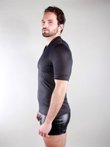 Peter Domenie 071-C Fuel blue shirt