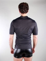 Peter Domenie 071-C Fuel blue shirt