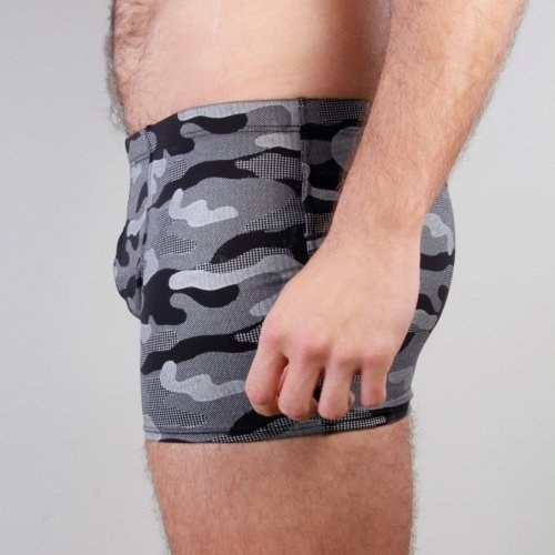Peter Domenie 119-i Riot black/grey boxer short