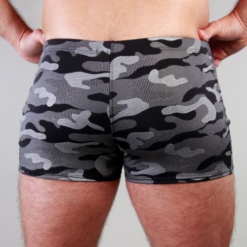 Peter Domenie 119-i Riot black/grey boxer short
