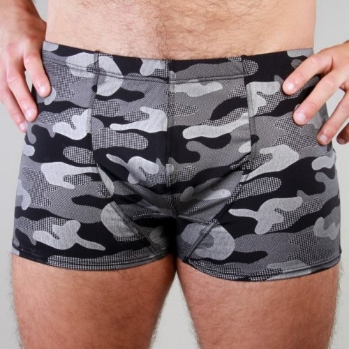 Peter Domenie 119-i Riot black/grey boxer short