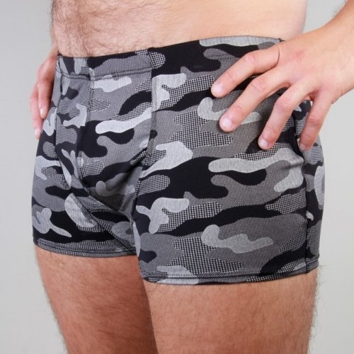 Peter Domenie 119-i Riot black/grey boxer short