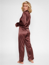 LingaDore Night Brown Dots brown pajama