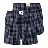 Tom Tailor Texas navy/print loose fit boxer short