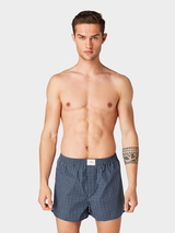 Tom Tailor Texas navy/print loose fit boxer short