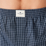 Tom Tailor Texas navy/print loose fit boxer short