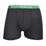 Gianvaglia Basic black/green boxer short