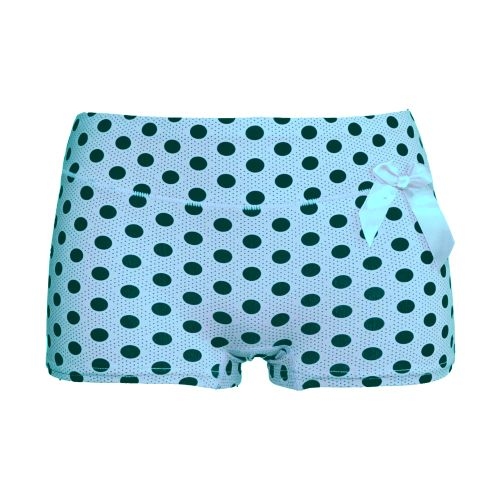 Gianvaglia Polkadot grey/mint short