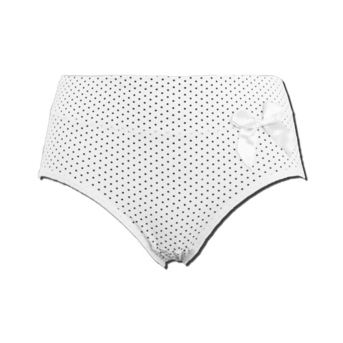 Gianvaglia Polkadot white short