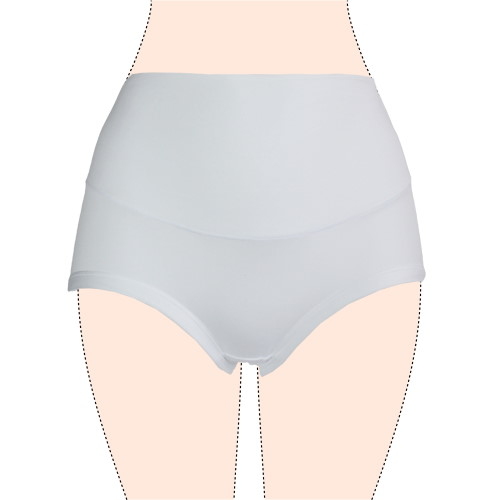 Gianvaglia Basic white high waist brief