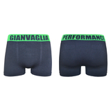 Gianvaglia Jax black/green sport boxershort