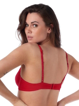 After Eden NF Mare red non-padded bra