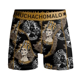Muchachomalo Nevertiti black/gold boxer short