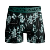 Muchachomalo Romans black/aqua boxer short