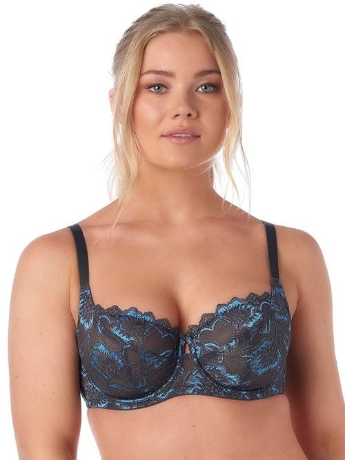 After Eden D-Cup & Up Anna anthracite non-padded bra