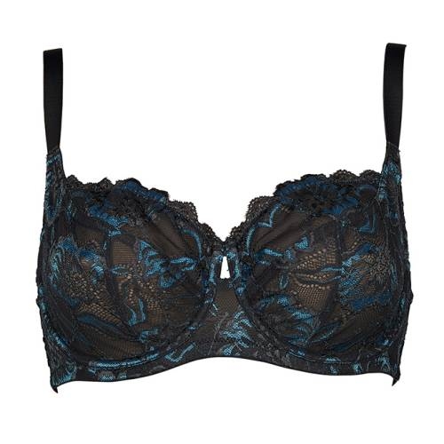 After Eden D-Cup & Up Anna anthracite non-padded bra