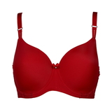 After Eden D-Cup & Up Faro red padded bra