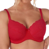 After Eden D-Cup & Up LOÏS red padded bra