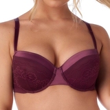 After Eden D-Cup & Up Milly magenta padded bra