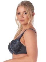 After Eden D-Cup & Up Fauve anthracite padded bra