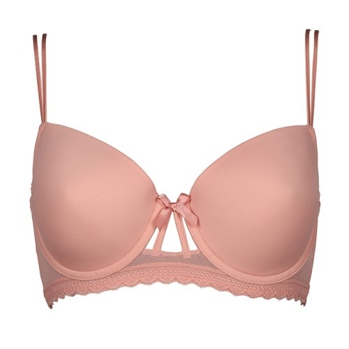 After Eden D-Cup & Up Billy antique rose padded bra