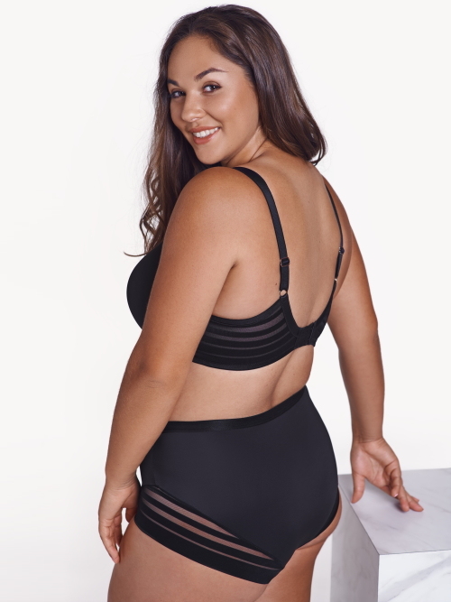 Lisca Alegra black high waist brief