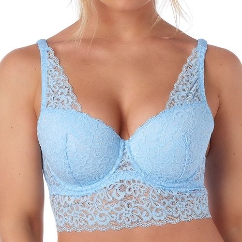 Order After Eden D-Cup & Up Belle Baby Blue Padded Bra online.