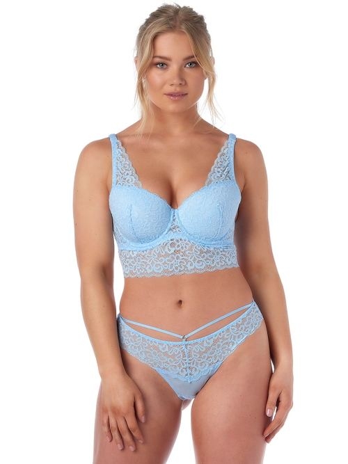 After Eden D-Cup & Up Belle baby blue thong