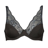 After Eden Moon dark grey non-padded bra
