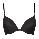 After Eden Bess dark grey push up bra