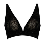 After Eden D-Cup & Up Becky black non-padded bra