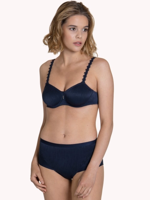 Lisca Gracia navy blue non-padded bra