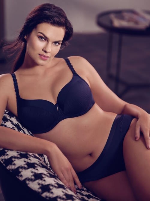 Lisca Gracia navy blue padded bra