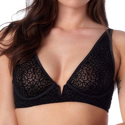 After Eden Bado black non-padded bra