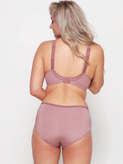 LingaDore Daily Maxi Slip burlwood high waist brief