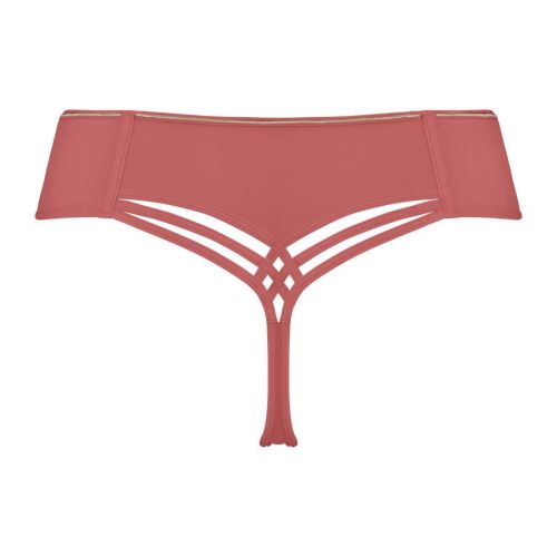 Marlies Dekkers Dame de Paris rose with gold thong