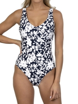 Bomain Jersey navy blue bathingsuit