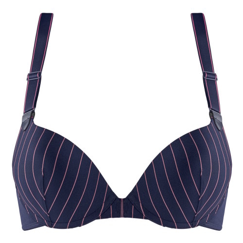 Marlies Dekkers Gloria navy/pink push up bra