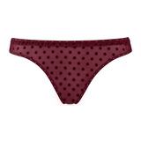 Marlies Dekkers Backstage Boudoir bordeaux thong