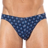 HOM Frioul navy/print men brief
